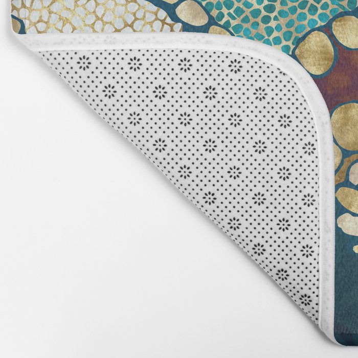 Metallic Octopus V Bath Mat Gallery Image 2