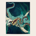Metallic Octopus V Poster Gallery Image 4