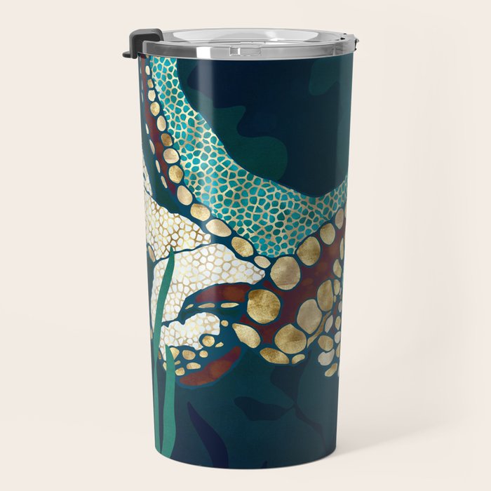Metallic Octopus V Travel Mug Gallery Image 3