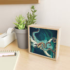 Metallic Octopus V Mini Art Print Gallery Image 2