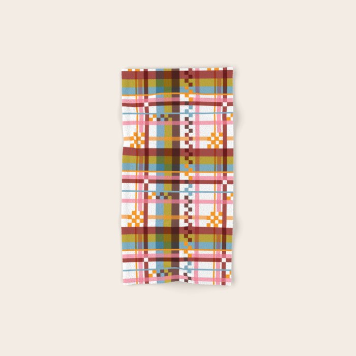 Bold Grid Aesthetic Bath Towel Gallery Image 1