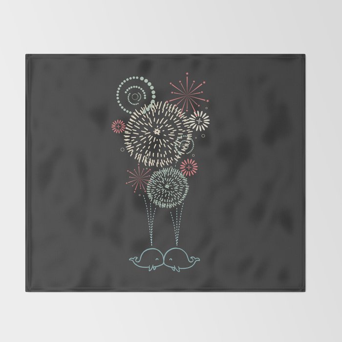 FIrst Kiss Throw Blanket Gallery Image 2