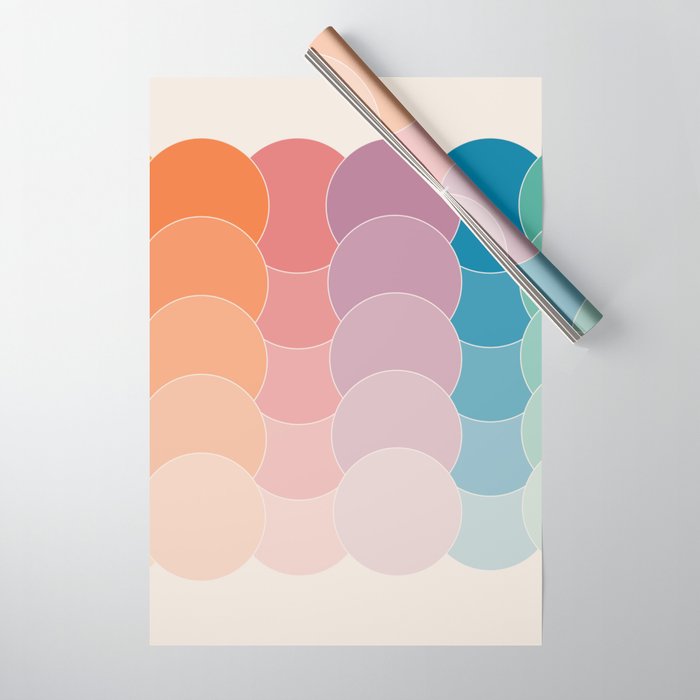 Boca Dots Wrapping Paper Gallery Image 1