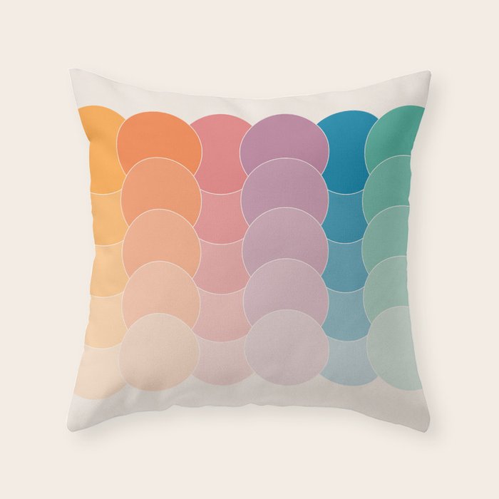 Boca Dots Throw Pillow Gallery Image 1