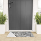Los Angeles White Map Welcome Mat Gallery Image 3