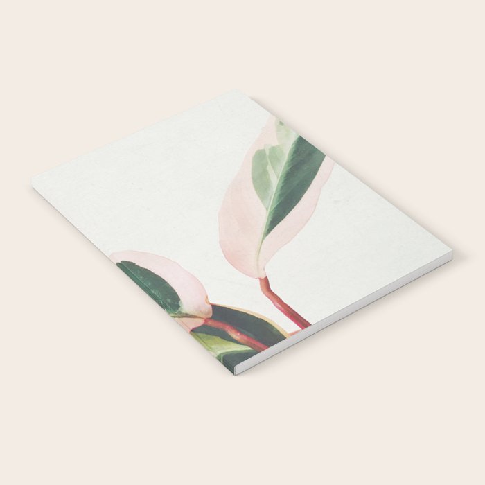 Pink Leaves III Notebook Gallery Image 2