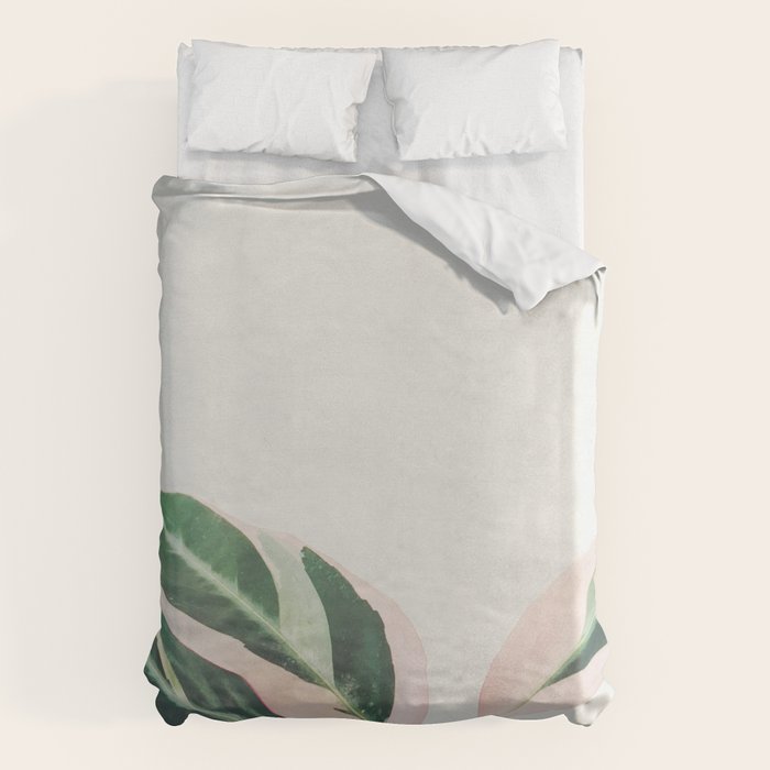 Pink Leaves III Duvet Cover Gallery Image 6
