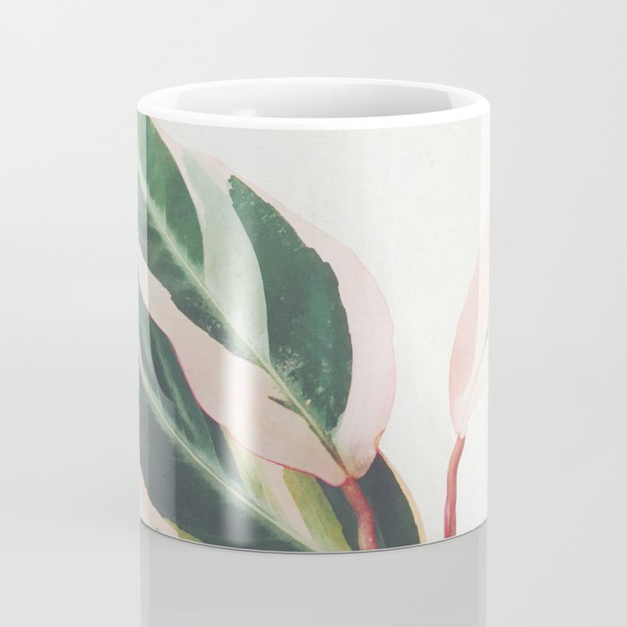 Pink Leaves III Coffee Mug Gallery Image 4