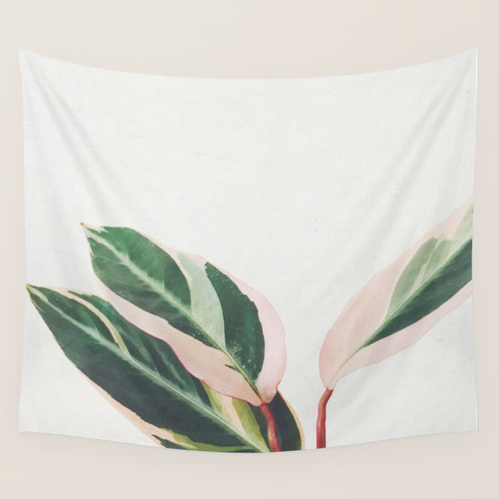 Pink Leaves III Wall Tapestry Gallery Image 4