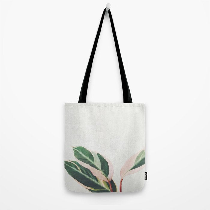 Pink Leaves III Tote Bag Gallery Image 2