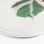 Pink Leaves III Bath Mat Gallery Image 3