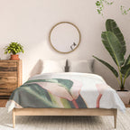 Pink Leaves III Comforter Gallery Image 3