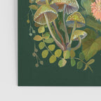 Zinnia Mushroom Garden Poster Gallery Image 3