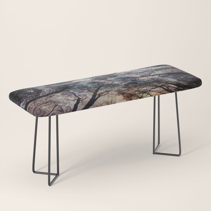 Starry Sky in the Forest Bench Gallery Image 1