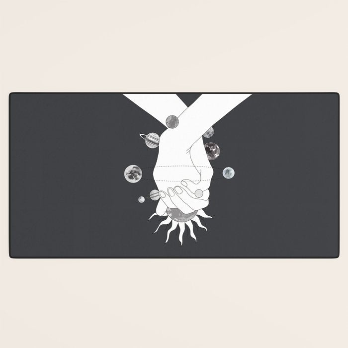 Everything Revolves Around Us II Desk Mat Gallery Image 3
