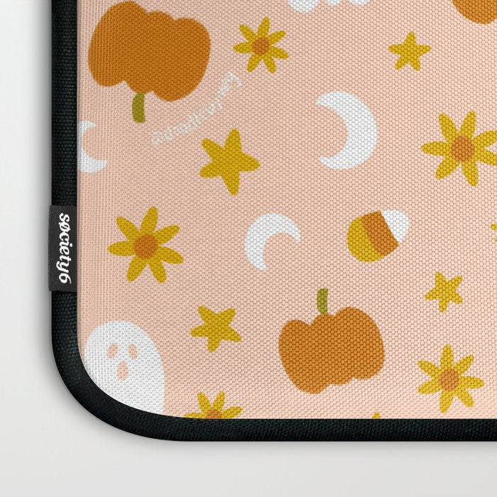 Is It Fall Yet in Peach Laptop Sleeve Gallery Image 3
