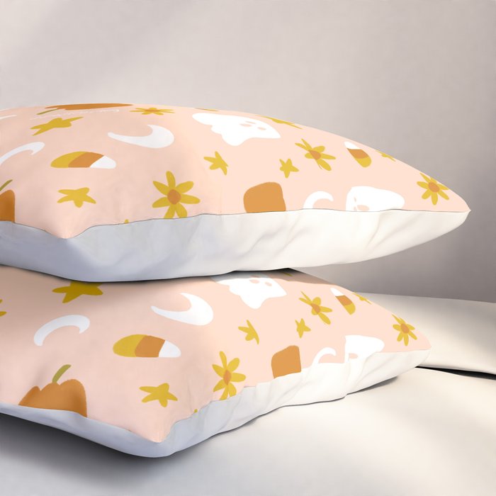 Is It Fall Yet in Peach Pillow Sham Gallery Image 3