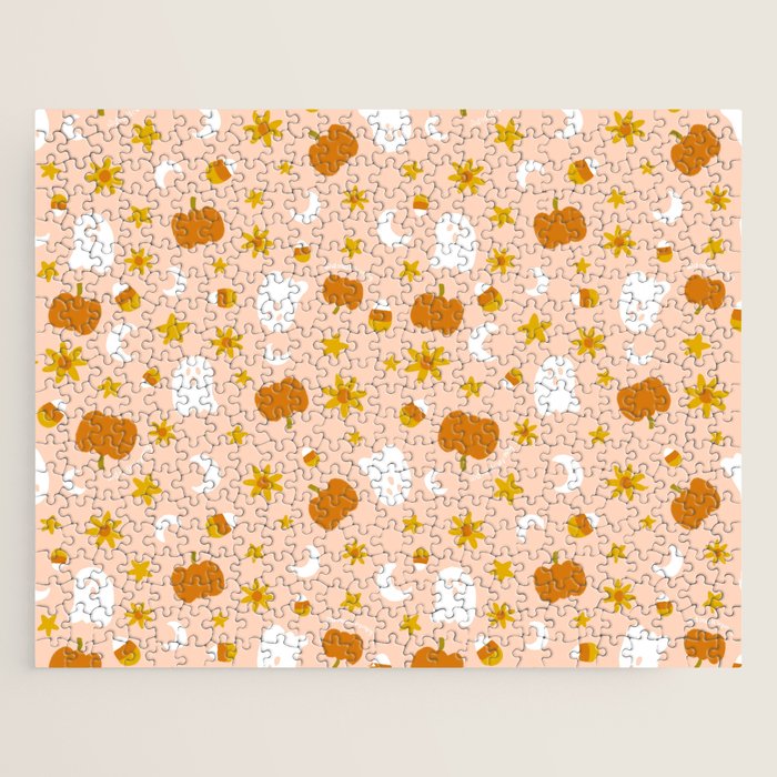 Is It Fall Yet in Peach Jigsaw Puzzle Gallery Image 1