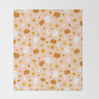 Is It Fall Yet in Peach Throw Blanket Gallery Image 2