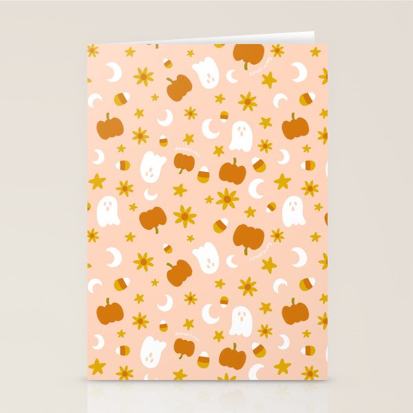 Is It Fall Yet in Peach Stationery Card Gallery Image 1