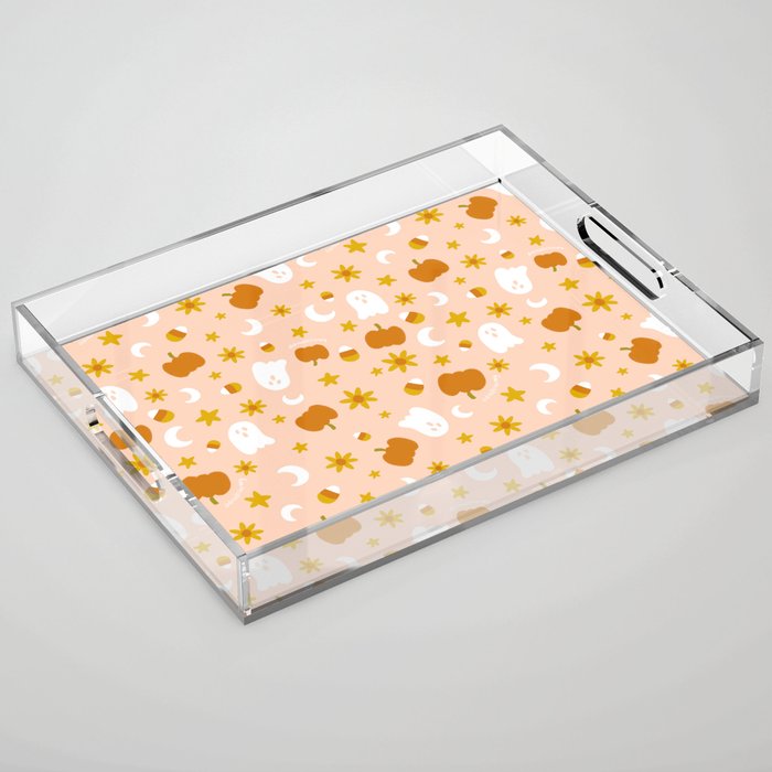 Is It Fall Yet in Peach Acrylic Tray Gallery Image 1