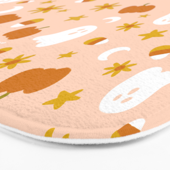 Is It Fall Yet in Peach Bath Mat Gallery Image 3