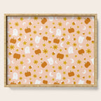 Is It Fall Yet in Peach Serving Tray Gallery Image 1