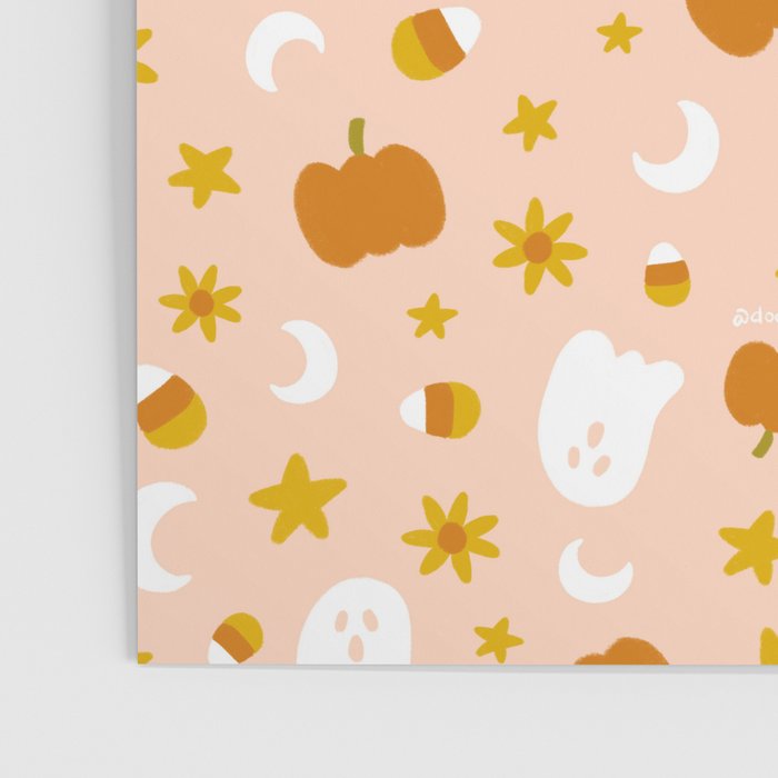 Is It Fall Yet in Peach Poster Gallery Image 3