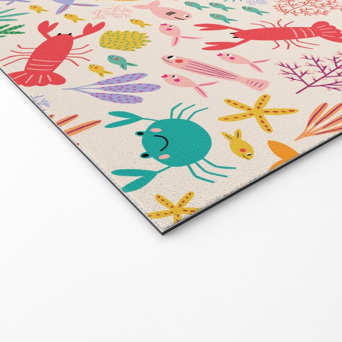 The Happy Ocean  Welcome Mat Gallery Image 2