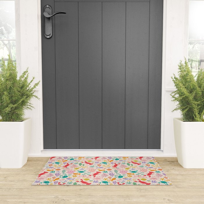 The Happy Ocean  Welcome Mat Gallery Image 3