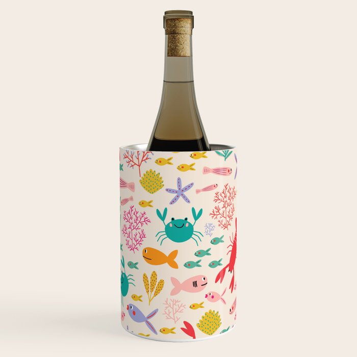 The Happy Ocean  Wine Chiller Gallery Image 2
