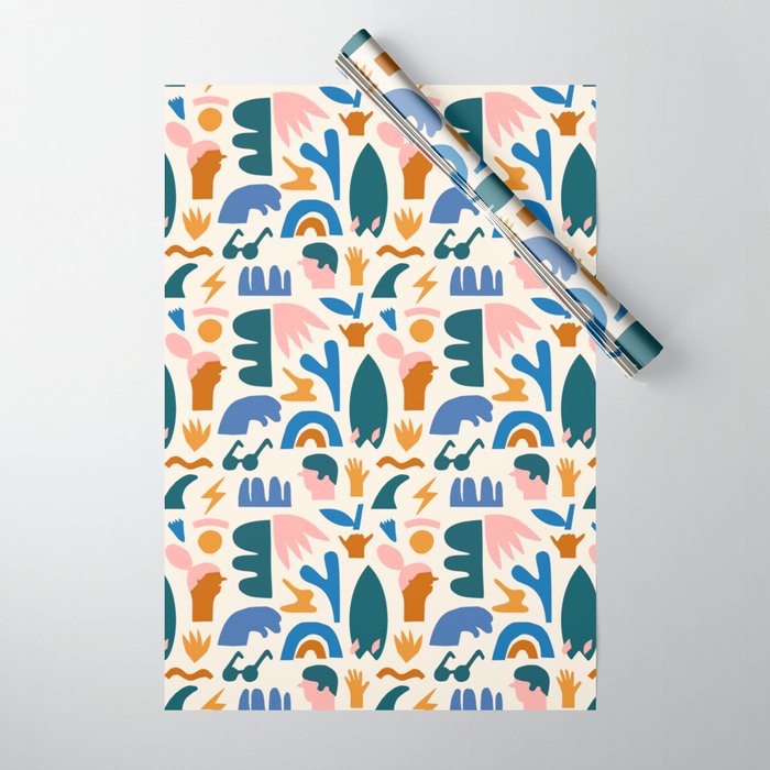 Vaya a la playa Wrapping Paper Gallery Image 1