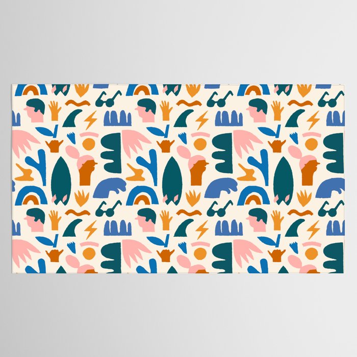 Vaya a la playa Tablecloth Gallery Image 2