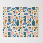 Vaya a la playa Throw Blanket Gallery Image 2