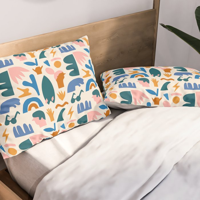 Vaya a la playa Pillow Sham Gallery Image 2