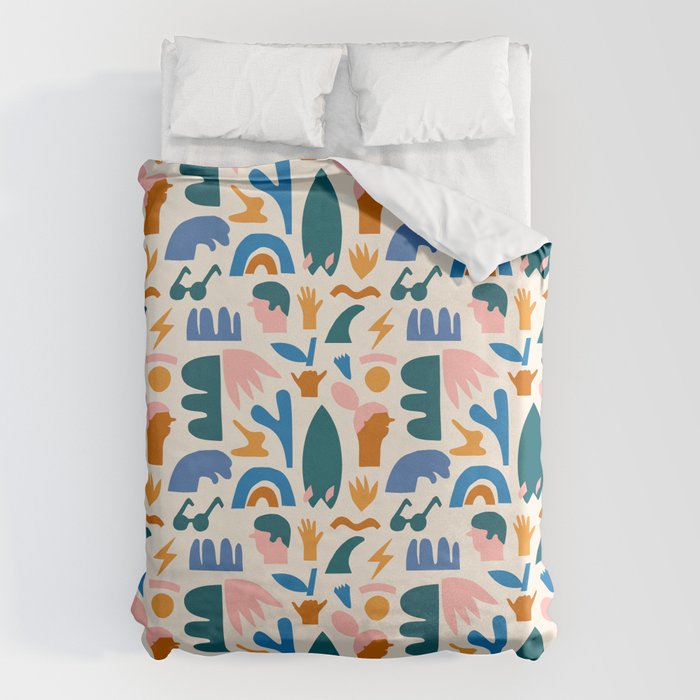 Vaya a la playa Duvet Cover Gallery Image 6