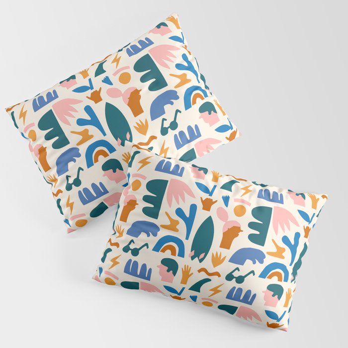 Vaya a la playa Pillow Sham Gallery Image 1