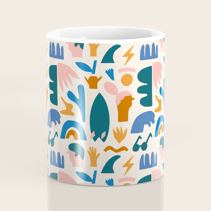 Vaya a la playa Coffee Mug Gallery Image 4