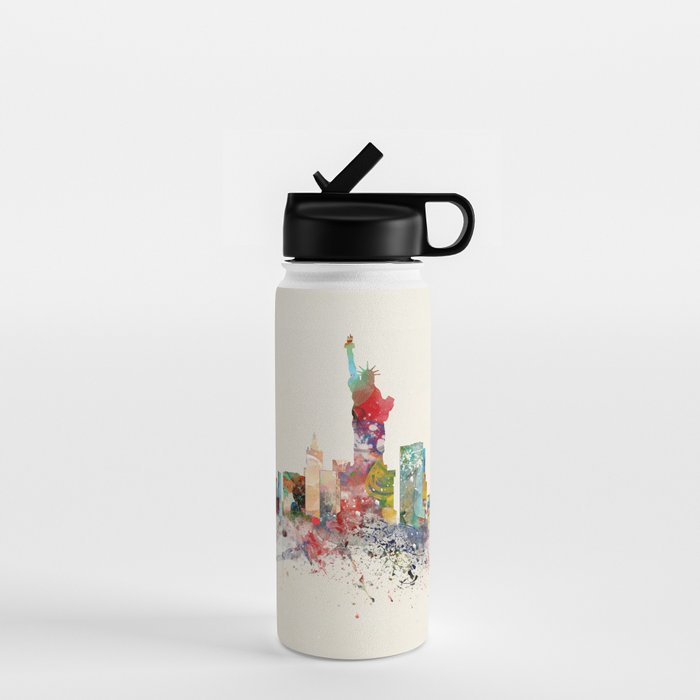new york skyline Water Bottle Gallery Image 1