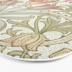 William Morris Woodland Weeds Pastel Floral Bath Mat Gallery Image 3