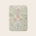 William Morris Woodland Weeds Pastel Floral Bath Mat Gallery Image 1