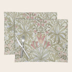 William Morris Woodland Weeds Pastel Floral Placemat Gallery Image 1