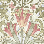 William Morris Woodland Weeds Pastel Floral Coffee Mug Gallery Image 2
