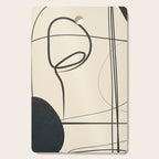 Abstract Line Art VIII Cutting Board Gallery Image 1
