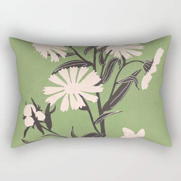 Flowers 21 Rectangular Pillow Gallery Image 2