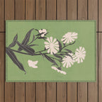 Flowers 21 Outdoor Rug Gallery Image 1