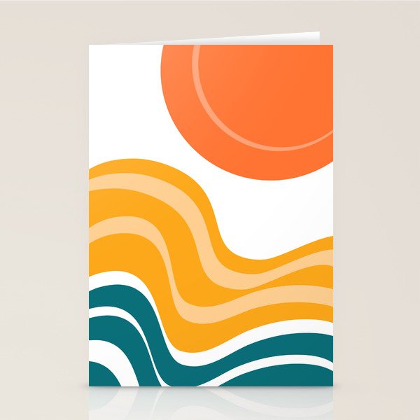 Sun Dunes 03 Stationery Card Gallery Image 2