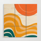 Sun Dunes 03 Wood Wall Art Gallery Image 1