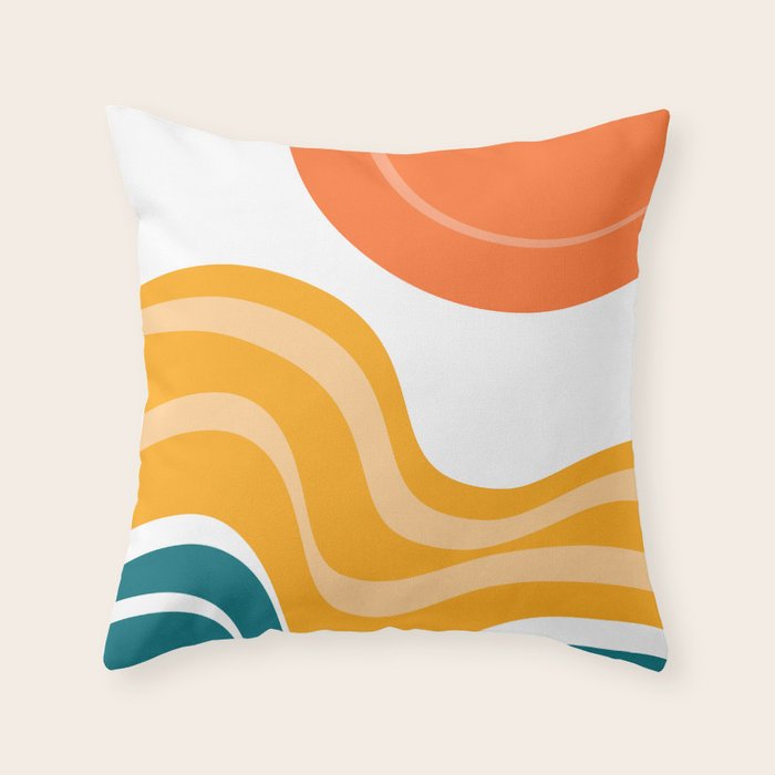 Sun Dunes 03 Throw Pillow Gallery Image 6