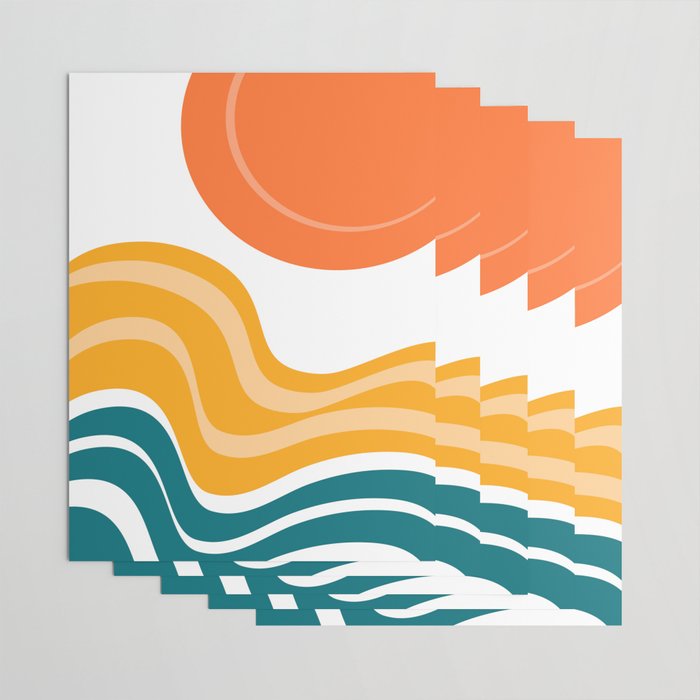 Sun Dunes 03 Wrapping Paper Gallery Image 3